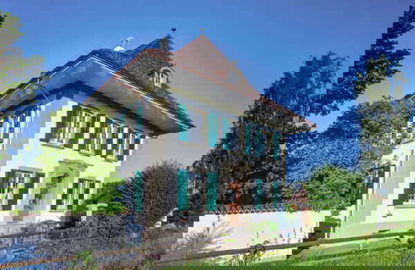 Altes Pfarrhaus, Schüpfen (Äussere Malerarbeiten)