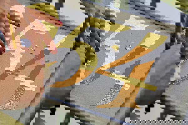 Vergolderarbeiten mit Blattgold