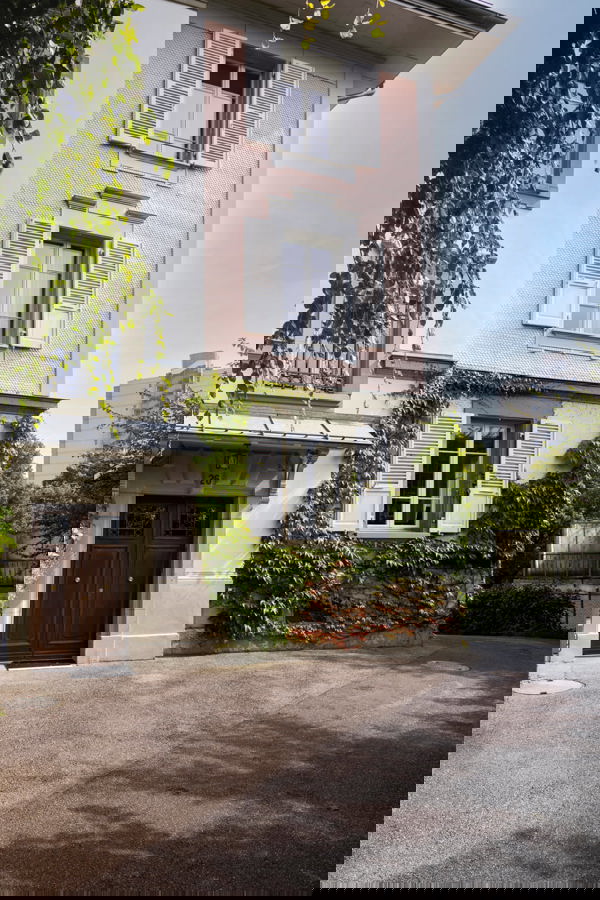 Finkenhubelweg Bern, Fassade